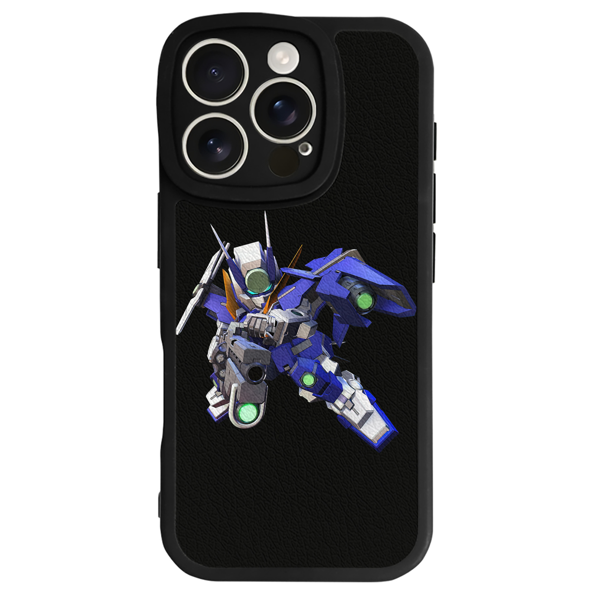 （画像用） 機動戦士ガンダム Mobile Suit Gundam 【iPhone 16シリーズ対応】シリコンスマホケース（レザー調） 材質：シリコン